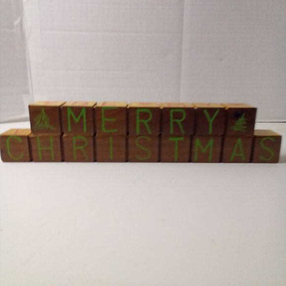 Handmade Wood Mantel Piece Christmas Easter Valentine Welcome Country Decor - Picture 5 of 10